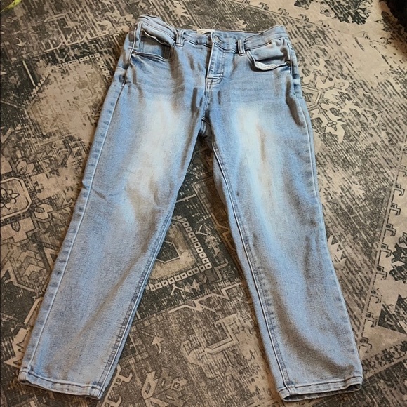 Kensie women’s vintage luxe Blue Straight Jeans Classic Denim Style size 10 - Picture 1 of 6